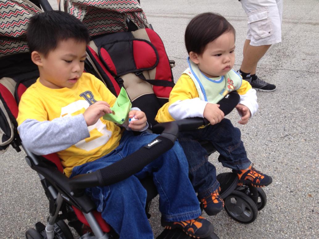 Đói bụng rồi, không đi nữa đâu.