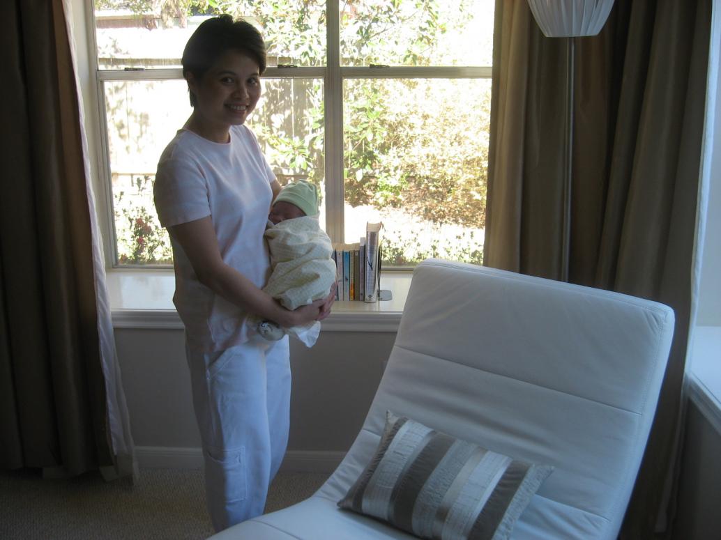 Hình này lúc con được 2 tuần nè.