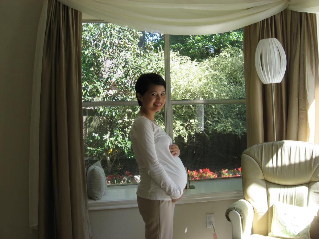 Em được 26 tuần rồi.  Hy vọng em lớn khỏe ha con.