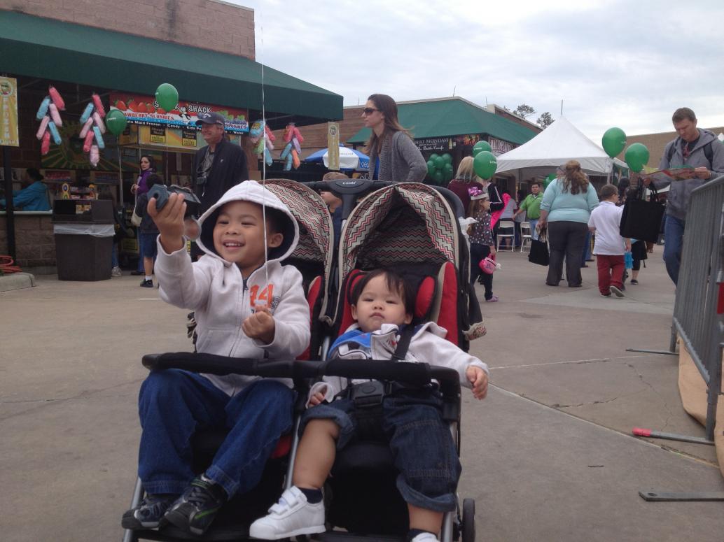 Tới Children's Festival tổ chức ở Woodlands