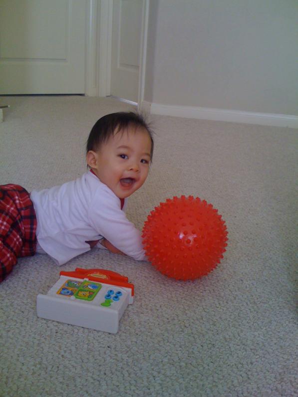 thêm trái màu đỏ và cái nhà có nhạc nữa