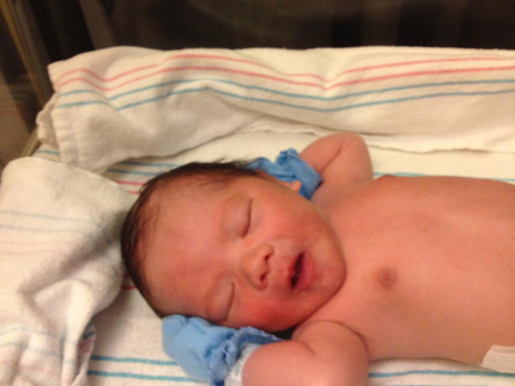 Cảm tạ Ơn Trên ban cho Ba Mẹ niềm vui to lớn này.