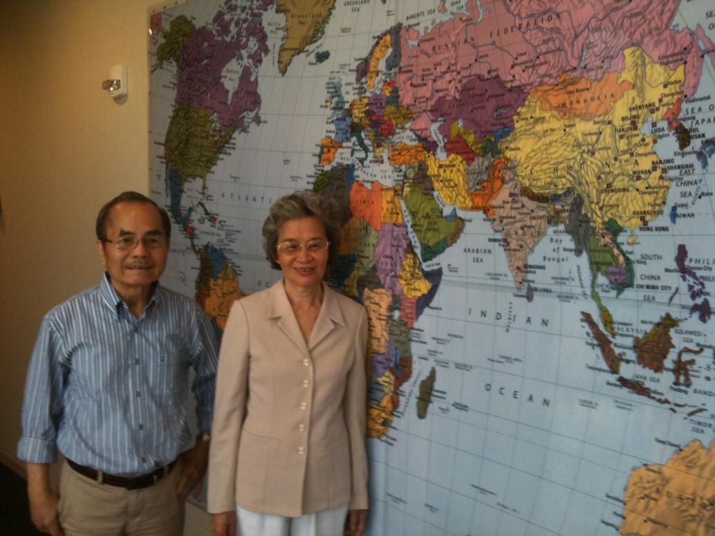 Ngoại thích bản đồ thế giới