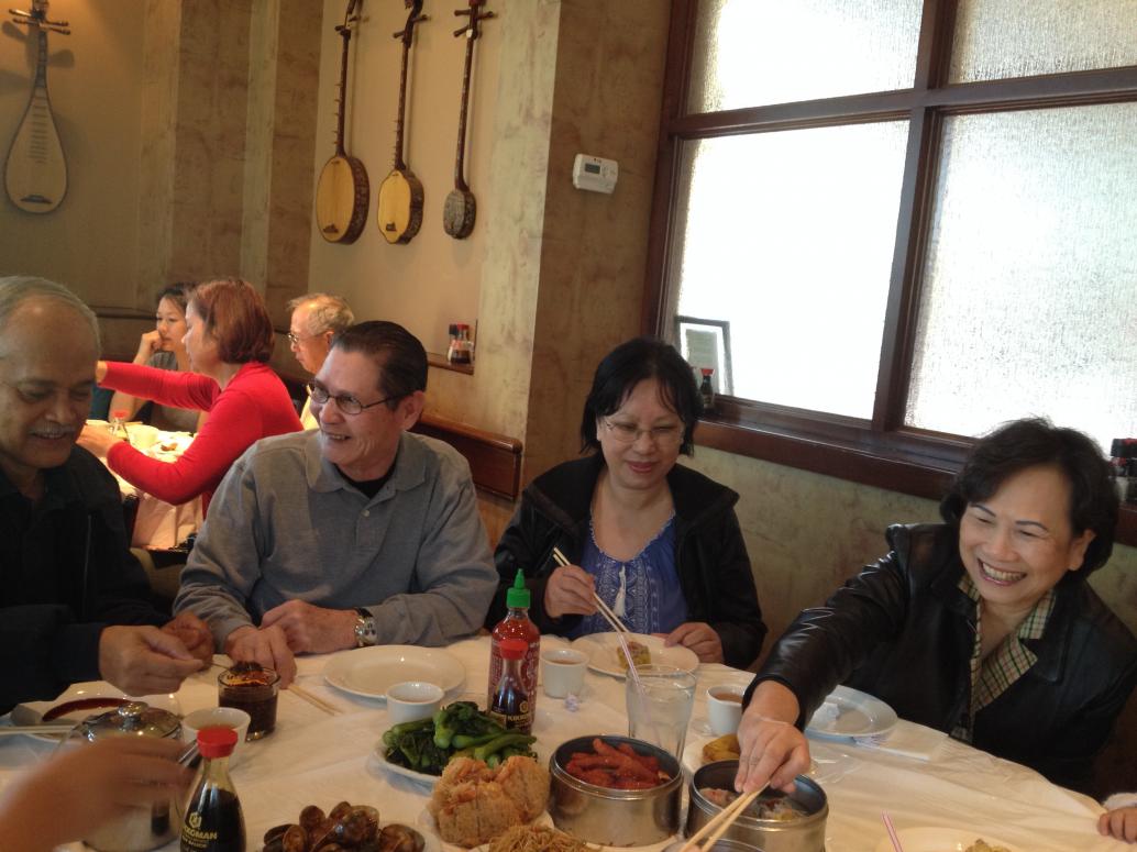 Trưa hôm sau đi ăn tiểm sấm ở Kim Sơn.