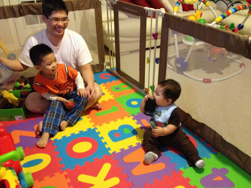 Gặp lại Ba với anh Hai Cúc Cu vui quá