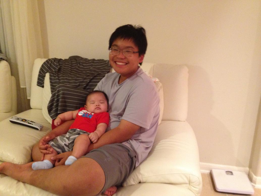 Anh Đăng bồng phụ chút xíu vậy.