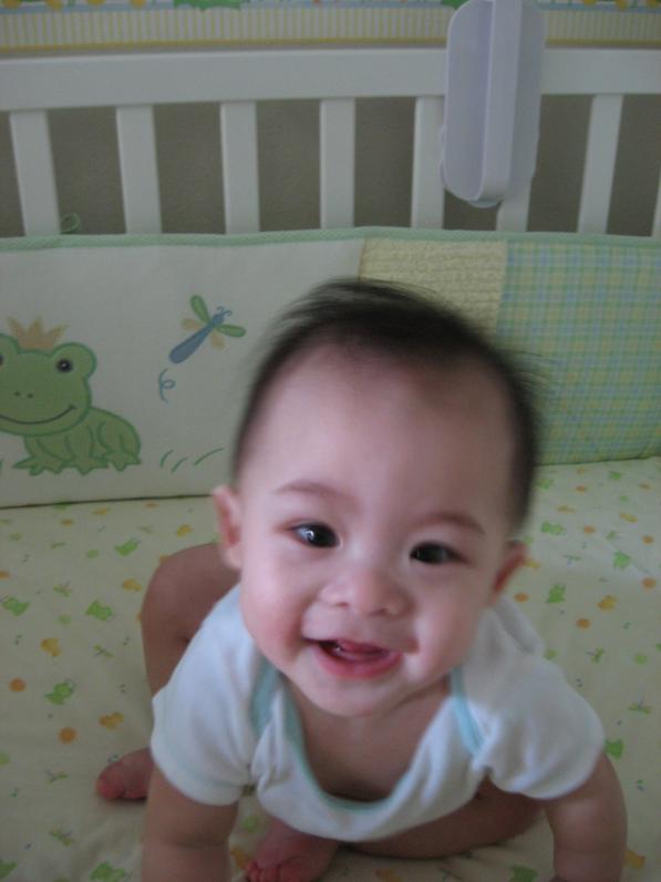 ...và không quên cười toe toét